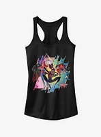 Marvel Spider-Man: Into The Spider-Verse Group Girls Tank Top