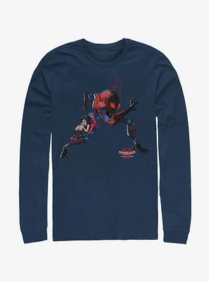 Marvel Spider-Man: Into The Spider-Verse Giant Robo Long-Sleeve T-Shirt