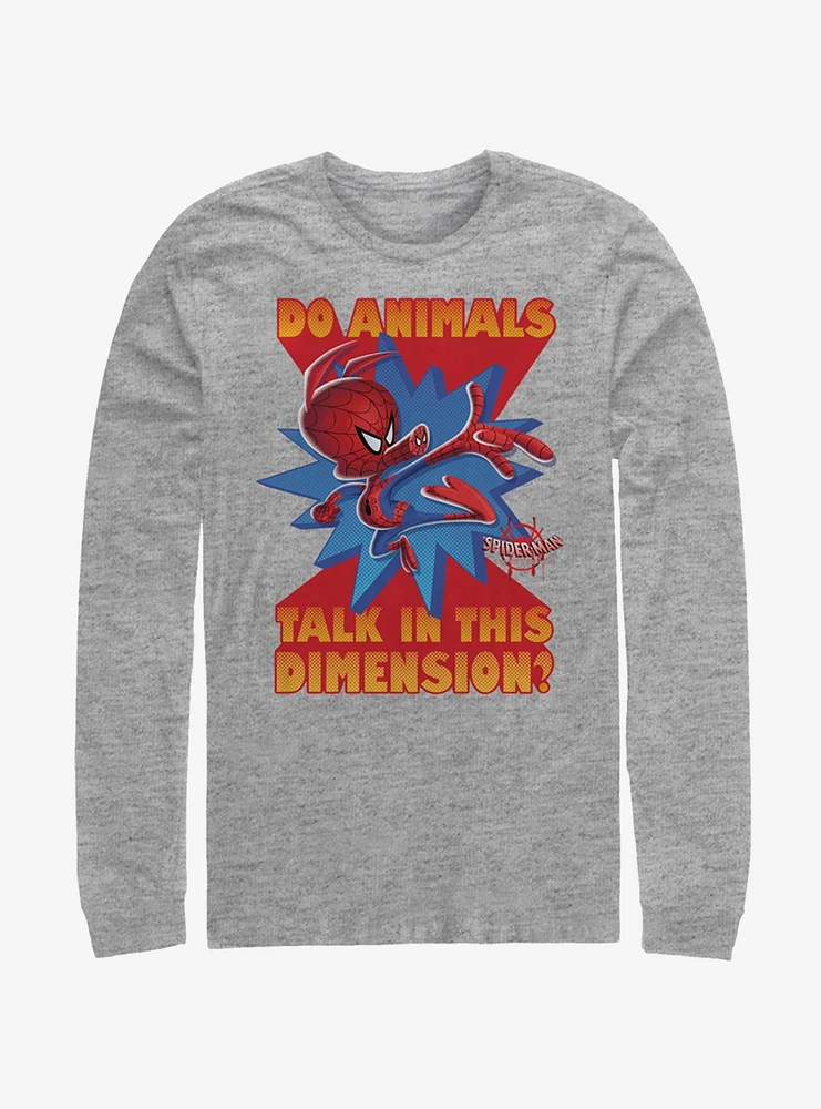 Marvel Spider-Man: Into The Spider-Verse Spider-Ham Long-Sleeve T-Shirt