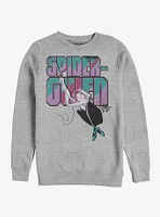 Marvel Spider-Man: Into The Spider-Verse Ghost-Spider Swinging Sweatshirt