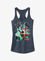 Marvel Spider-Man: Into The Spider-Verse Group Indigo Girls Tank Top