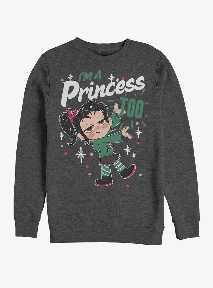 Disney Wreck-It Ralph Princess Too Sweatshirt