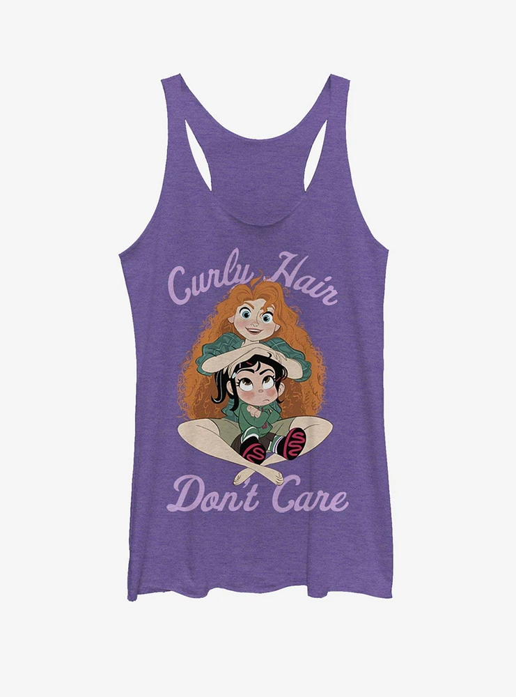 Disney Ralph Breaks The Internet Curly Merida Girls Tank Top