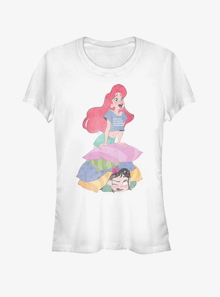 Disney Ralph Breaks The Internet Singing Ariel Girls T-Shirt