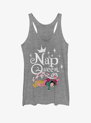 Disney Ralph Breaks The Internet Aurora Nap Queen Girls Tank Top