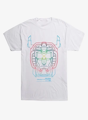 Voltron Head Sketch T-Shirt