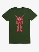 Voltron Red Patchy Robot T-Shirt
