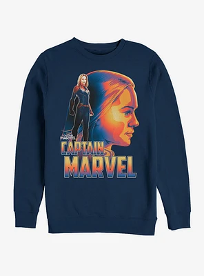 Marvel Captain Silhouette Sweatshirt