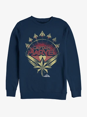 Marvel Captain Plane Model Sweatshirt