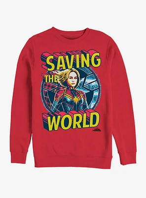 Marvel Captain Save Me Sweatshirt