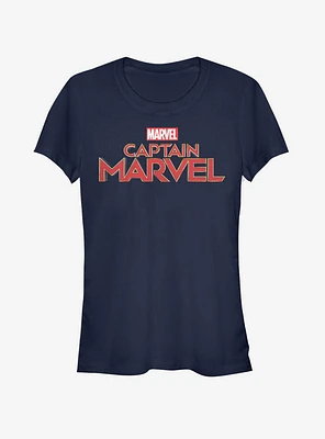 Marvel Captain Logo Girls T-Shirt