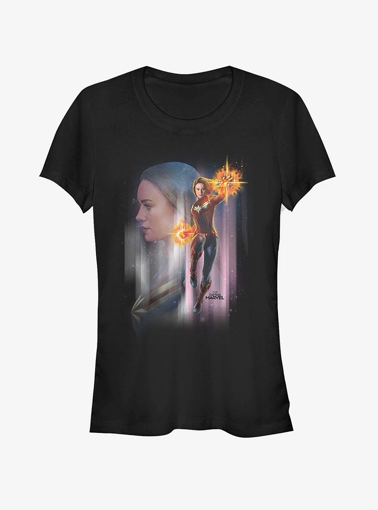 Marvel Captain Galaxy Girls T-Shirt