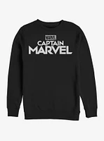 Marvel Captain Plain Logo Sweatshirt