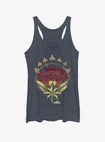 Marvel Captain Plane Model Girls Tank Top