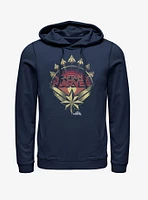 Marvel Captain Plane Model Hoodie