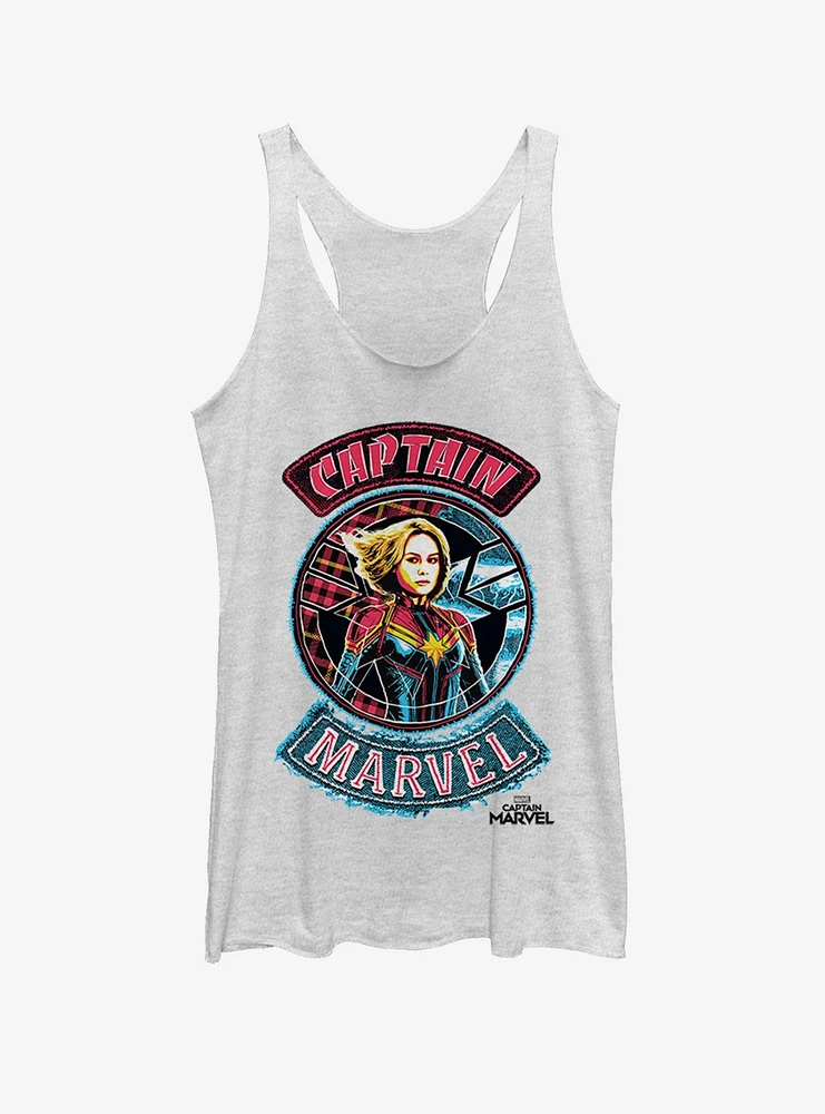 Marvel Captain Patches Girls Tank Top