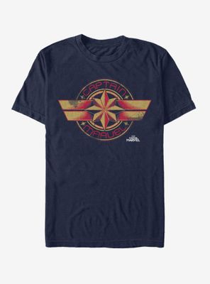 Marvel Captain Badge T-Shirt