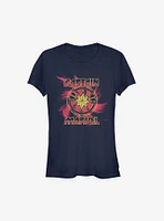 Marvel Captain Swirl Girls T-Shirt