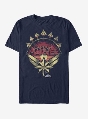 Marvel Captain Plane Model T-Shirt