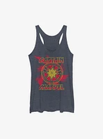 Marvel Captain Swirl Womens Tank