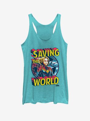 Marvel Captain Save Me Womens Tank