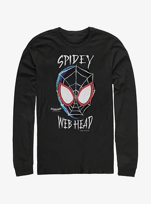 Marvel Spider-Man Web Head Long-Sleeve T-Shirt