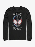 Marvel Spider-Man Web Head Long-Sleeve T-Shirt