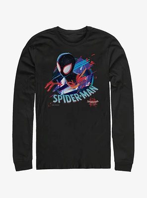 Marvel Spider-Man Cracked Spider Long-Sleeve T-Shirt