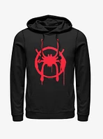 Marvel Spider-Man Miles Symbol Hoodie