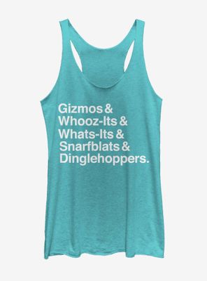 Disney The Little Mermaid List Womens Tank