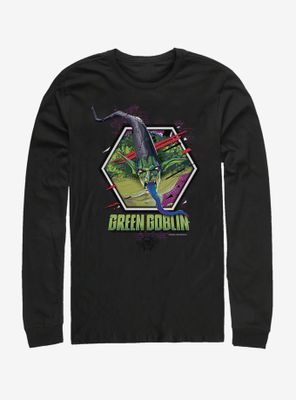 Marvel Spider-Man: Into the Spider-Verse Goblin Rage Womens Long-Sleeve T-Shirt