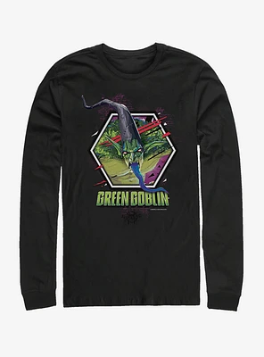 Marvel Spider-Man: Into the Spider-Verse Goblin Rage Womens Long-Sleeve T-Shirt