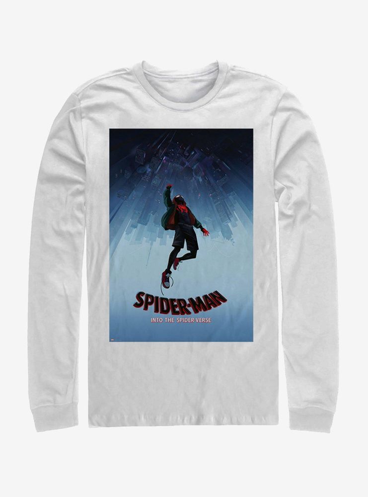 Marvel Spider-Man: Into the Spider-Verse Spider Verse Womens Long-Sleeve T-Shirt