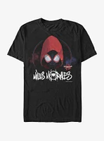 Extra Soft Marvel Spider-Man Hooded Miles  T-Shirt