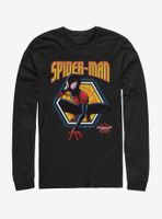 Marvel Spider-Man: Into the Spider-Verse Golden Miles Womens Long-Sleeve T-Shirt
