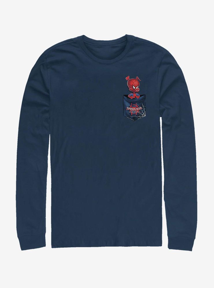 Marvel Spider-Man: Into the Spider-Verse Spider Ham Womens Long-Sleeve T-Shirt