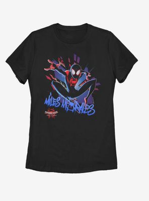 Marvel Spider-Man: Into the Spider-Verse Spidey Explosion Womens T-Shirt