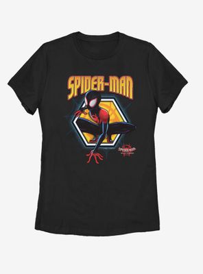 Marvel Spider-Man: Into the Spider-Verse Golden Miles Womens T-Shirt