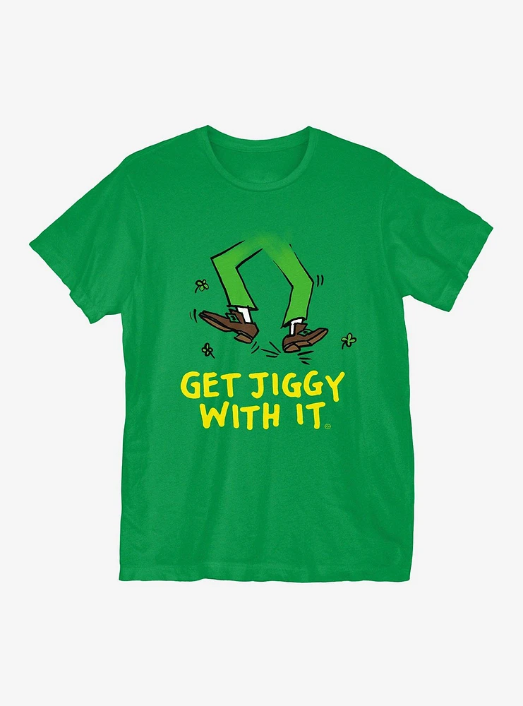 St Patrick's Day Get Jiggy T-Shirt