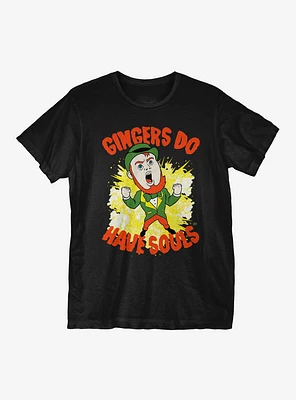 St Patrick's Day Ginger Do Have Souls T-Shirt