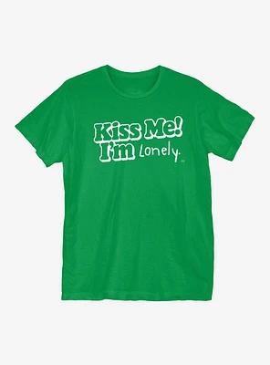 St Patrick's Day Kiss Me I'm Lonely T-Shirt
