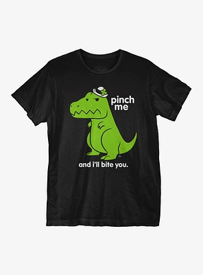St Patrick's Day Pinch Me Dino T-Shirt