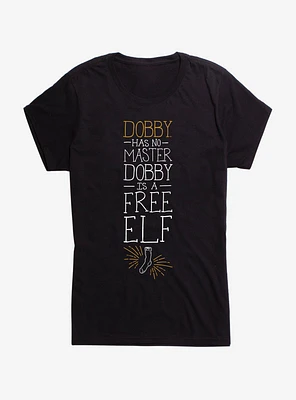 Harry Potter Dobby Has No Master Girls T-Shirt