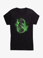 Harry Potter Slytherin Snake Girls T-Shirt