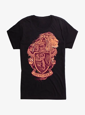Harry Potter Gryffindor Crest Girls T-Shirt