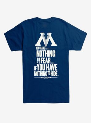 Harry Potter Nothing To Fear T-Shirt