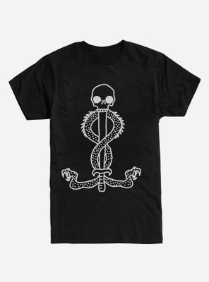 Harry Potter Death Eater Symbol Doodle T-Shirt