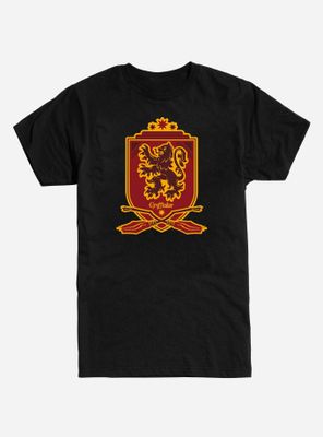 Harry Potter Gryffindor Quidditch Crest T-Shirt