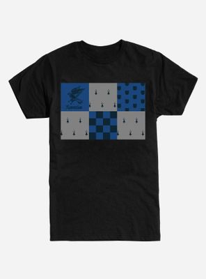 Harry Potter Ravenclaw Checkered Patterns T-Shirt