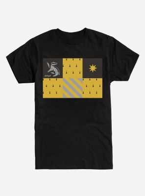 Harry Potter Hufflepuff Checkered Patterns T-Shirt